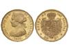 ISABEL II. 10 Escudos. 1868 (*18-68). MADRID. 8,32 grs. AU (