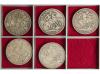 GRAN BRETAÑA. Lote 5 monedas Crown. 1889, 1898, 1900, 1935 y
