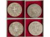 ITALIA. Lote 4 monedas 5 Lire. 1870-M, 1873-M, 1874-m y 1877