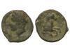 MONEDAS GRIEGAS. AE 14. 360-330 a.C. PANORMUS. SICILIA. Anv.