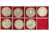 FERNANDO VII. Lote 7 monedas 8 Reales. 1808, 09, 10, 17, 19,
