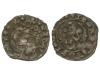 REINO DE CASTILLA Y LEON. Cornado. JUAN II. BURGOS. Rev.: IO