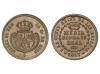 ISABEL II. 1/2 Décima de Real. 1853. SEGOVIA. 1,84 grs. AC-1