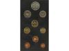 FRANCIA. Lote 7 sets 1 Centime a 100 Francs, 20 sets 1 Cénti