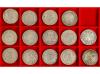 FRANCIA. Lote 14 monedas 5 Francs. 1802 a 1831. NAPOLEON a P