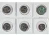 MONEDAS HISPÁNICAS. Lote 6 monedas As. AE. Incluye CELSA; OR
