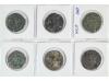 MONEDAS HISPÁNICAS. Lote 6 monedas As. AE. Incluye CALAGURRI