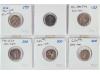 REPÚBLICA ROMANA. Lote 6 monedas Denario. COELIA y CORNELIA.
