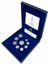 JUAN CARLOS I. Serie 9 monedas 1 a 2.000 Pesetas. 2000 y 200