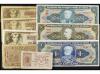 BILLETES EXTRANJEROS. Lote 19 billetes. S.XX. Contiene 19 bi