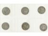 FERNANDO VI. Lote 6 monedas 2 Reales. 1754 a 1759. MADRID y 