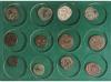 MONEDAS BIZANTINAS. Lote 81 cobres. A EXAMINAR. BC a MBC. 