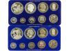 JAMAICA. Lote 6 sets 1 Centavo a 10 Dollar. 1971 a 1981. AE,