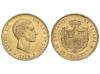 ALFONSO XII. 25 Pesetas. 1879 (*18-79). E.M.-M. 8,03 grs. AU