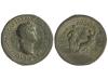 IMPERIO ROMANO. Sestercio. Circa 64 d.C. NERÓN. Anv.: NERO C