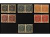 (*) ESPAÑA: TELEGRAFOS. Ed. 31s/8s(2). Serie en pareja horiz
