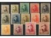 * BELGICA. Yv. 165/78. SERIE COMPLETA. El 10 c. y 15 c. adhe