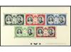 ** MONACO. Yv. HB.5/6. Juego de HB. con las series terrestre