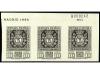 ** ESPAÑA. Ed. 727/8(3). SERIE COMPLETA en trio horizontal c