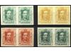 ESPAÑA. Ed. 315P. 15 cts. 4 PRUEBAS en parejas SIN DENTAR. C