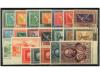 ** ESPAÑA. 1930-1936. Lote de 7 series completas diferentes: