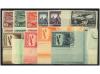 ** ESPAÑA. 1930-1936. Lote de 7 series completas diferentes: