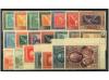** ESPAÑA. 1930-1936. Lote de 7 series completas diferentes: