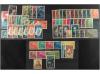 ** ESPAÑA. 1950-1958. Lote de 29 series completas diferentes