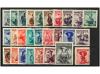 ** AUSTRIA. Yv. Av.54/60 y 738A/54A. SERIES COMPLETAS. MUY B