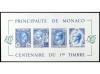 ** MONACO. Yv. HB.33a y 49a. 2 HB. SIN DENTAR. LUJO. Yvert 7