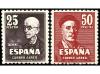 ** ESPAÑA. Ed. 1015/6. SERIE COMPLETA. PRECIOSA. Cat. 440&euro;. 