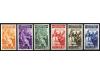 ** VATICANO. Yv. 66/71. SERIE COMPLETA. Rara sin fijasellos.