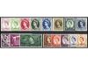 **/* GRAN BRETAÑA. 1946-1960. Dos fichas con sellos y series