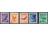 ** LIECHTENSTEIN. Yv. Av.9a/13a. SERIE COMPLETA con PAPEL "G