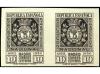 ** ESPAÑA. Ed. 727/8(2). SERIE COMPLETA en pareja horizontal