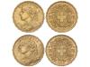 SUIZA. Lote 2 monedas 20 Francs. 1913 y 1916-B. BERNA. Peso 
