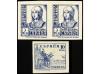 ** ESPAÑA. Ed. 828s (2) y 830s. 1 pta. en pareja y 10 pts. S
