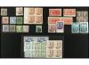 LOTES y COLECCIONES. ESPAÑA. Conjunto de fichas con sellos e