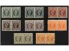 ** COLONIAS ESPAÑOLAS: FERNANDO POO. Ed. 110/7 (2). 2 SERIES