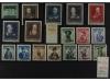 AUSTRIA. CONJUNTO montado en fichas conteniendo las series: 