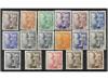 ** ESPAÑA. Ed. 919/35. SERIE COMPLETA, 17 valores. 10 pts. d