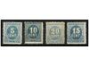 * ESPAÑA. Ed. 232/5. SERIE COMPLETA, 4 valores. 20 cts. sin 