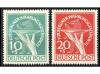 ** ALEMANIA ORIENTAL: REPUBLICA DEMOCRATICA. Yv. 54/56. 1949