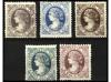 */(*) ESPAÑA: TELEGRAFOS. Ed. 21/25. SERIE COMPLETA. 5 valor