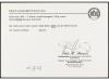 ** AUSTRIA. Yv. 534. 3 p. castaño. LUJO. Firmado y cert. STU