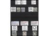 ESPAÑA. 1854-1870. Conjunto de 10 sellos con diferentes mata