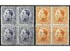 ** ESPAÑA. Ed. 497A, 498 (4). 40 cts. (tipo II) y 50 cts. en