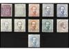*/(*) ESPAÑA. Ed. 116, 118/19, 121/23, 125/7. AMADEO. Conjun