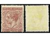 * ESPAÑA. Ed. 188/89. 15 c. carmín y 50 c. amarillo (color t