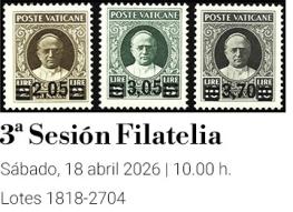 Filatelia - 3ª Sesión